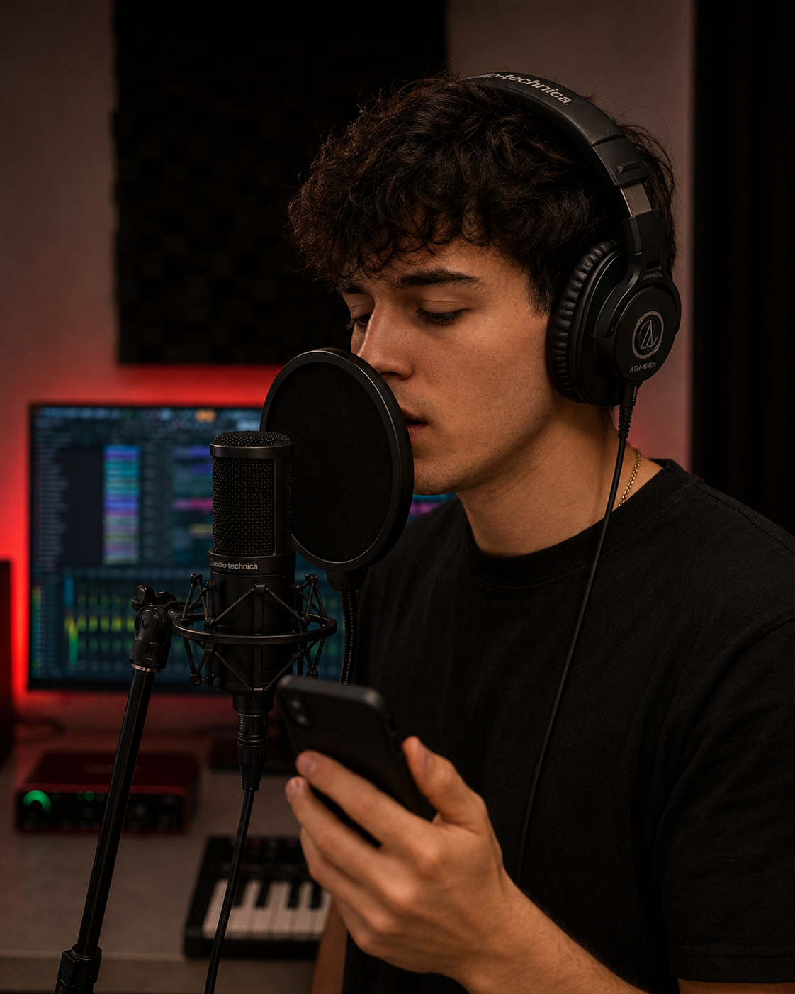 Producción de una canción completa en SG Fellas Studio